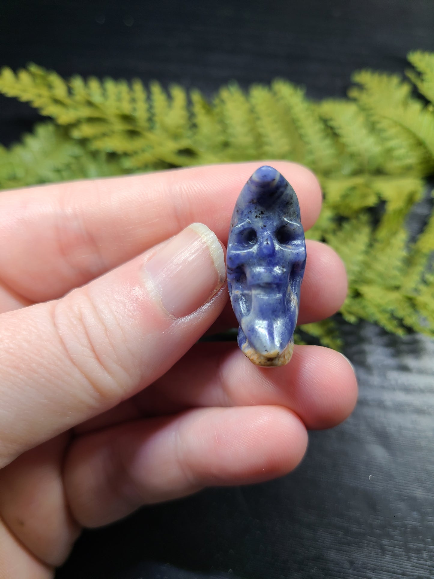 Mini Skull / Man in the Moon Carvings