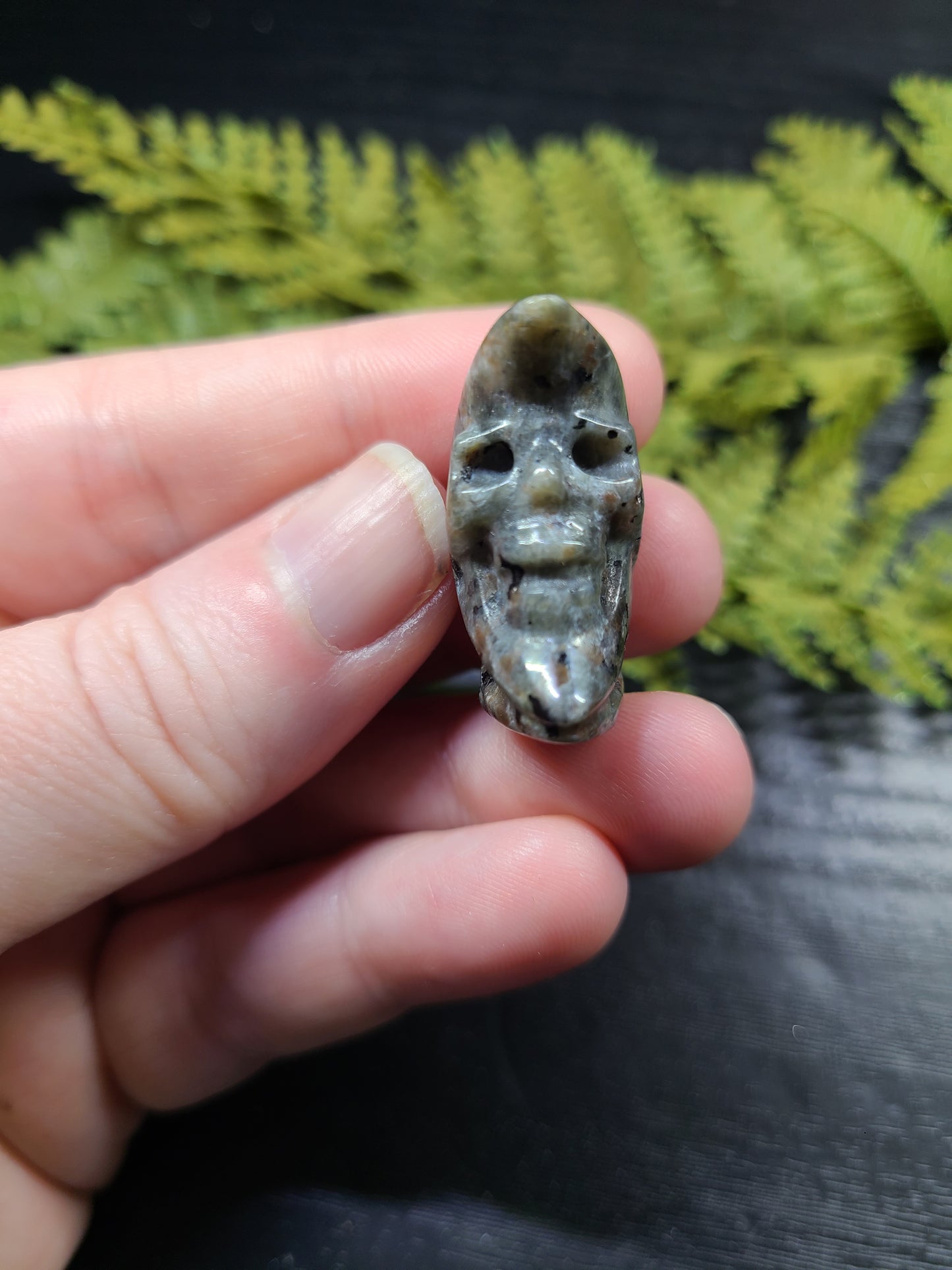 Mini Skull / Man in the Moon Carvings