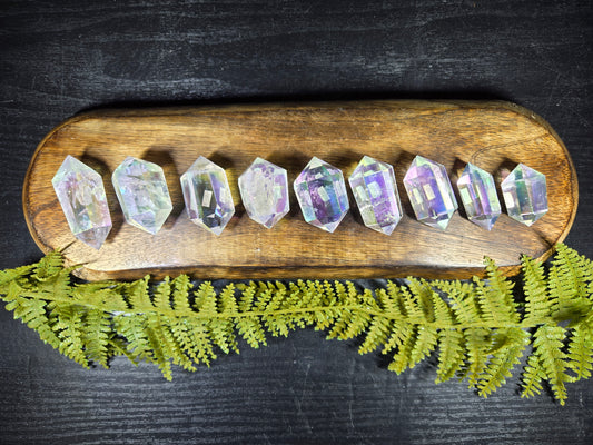 Aura Quartz Mini Double Terminated points (DTs)