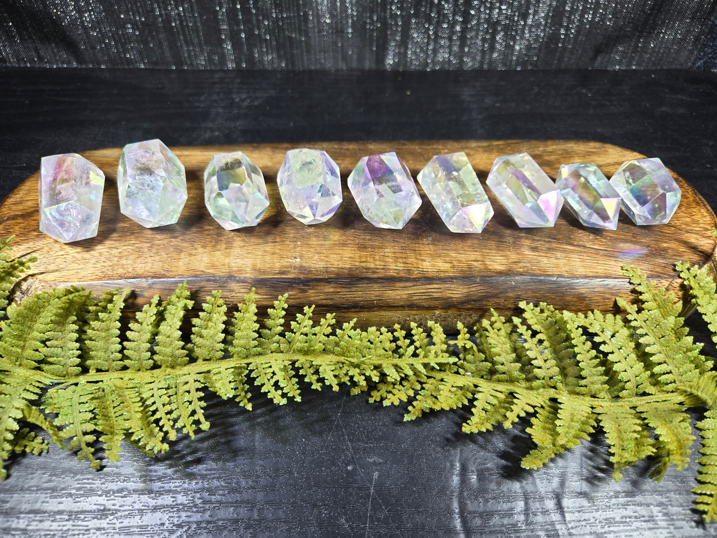 Aura Quartz Mini Double Terminated points (DTs)