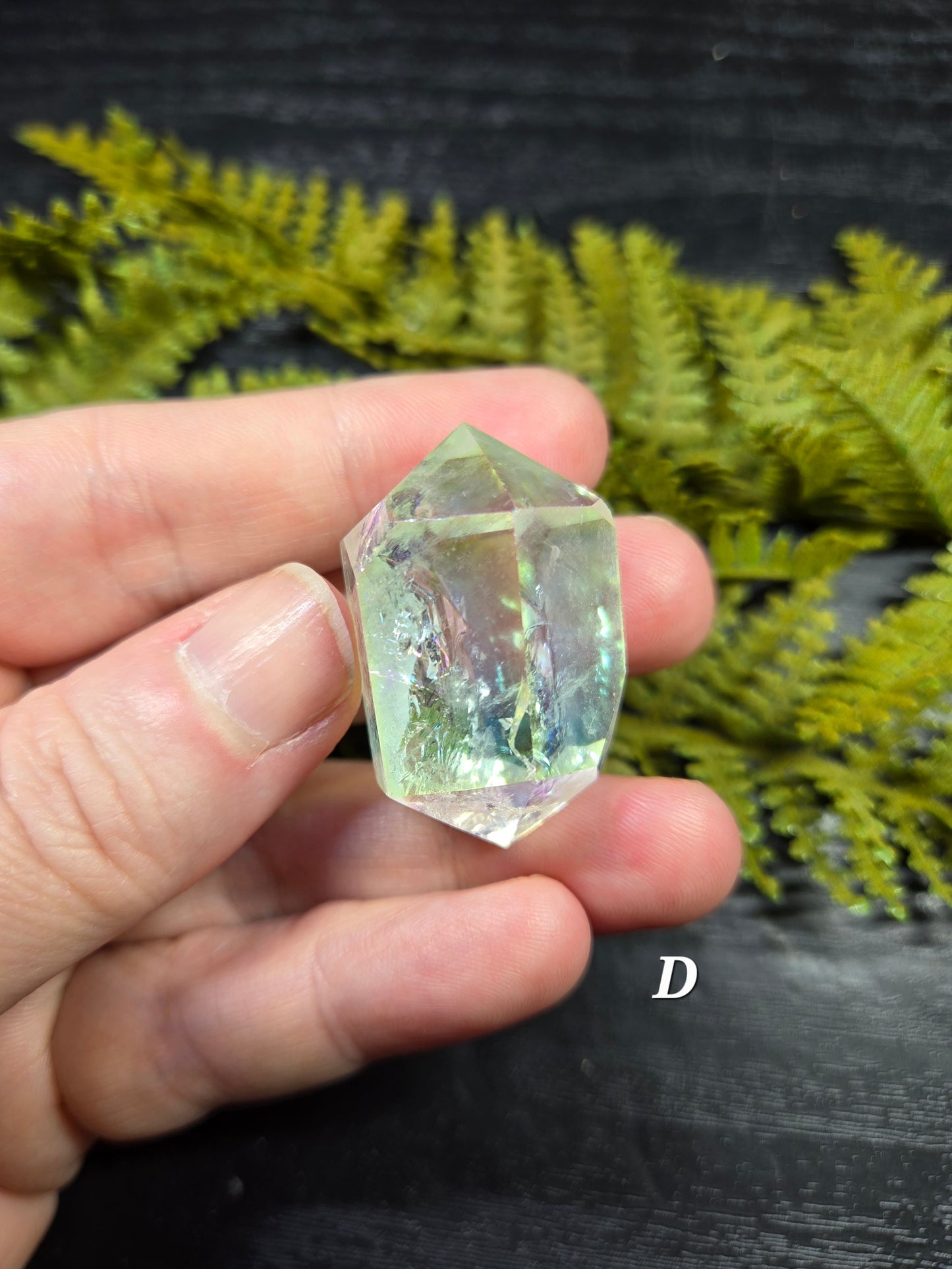Aura Quartz Mini Double Terminated points (DTs)