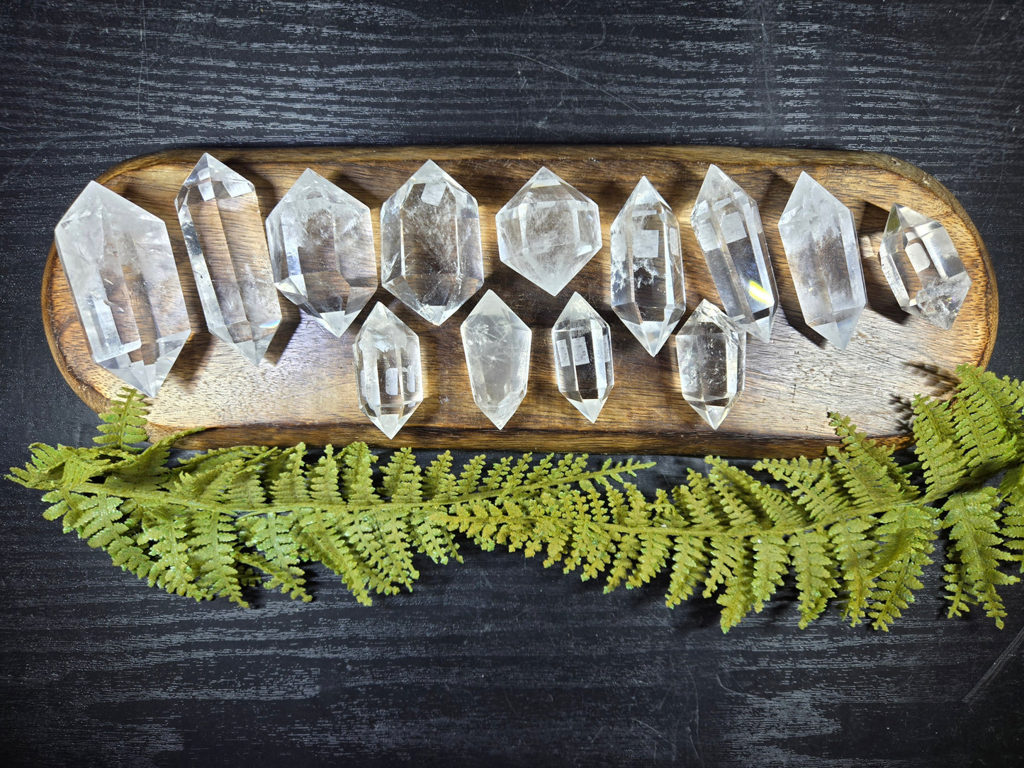 Brazilian Quartz Small Double Terminated Points (DTs)