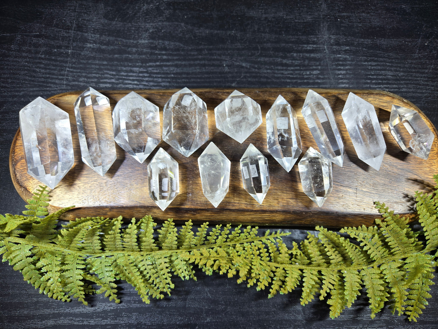 Brazilian Quartz Small Double Terminated Points (DTs)