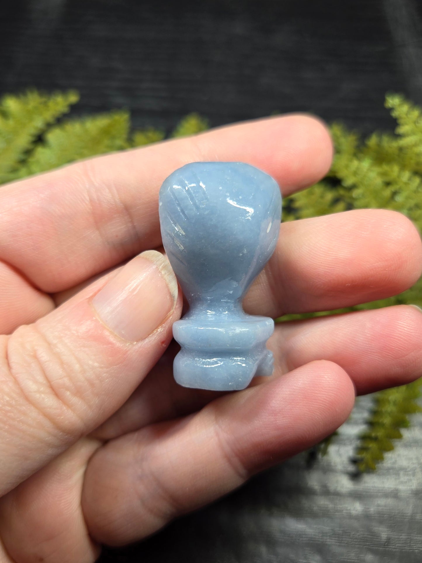 Angelite Cobra Small Carvings
