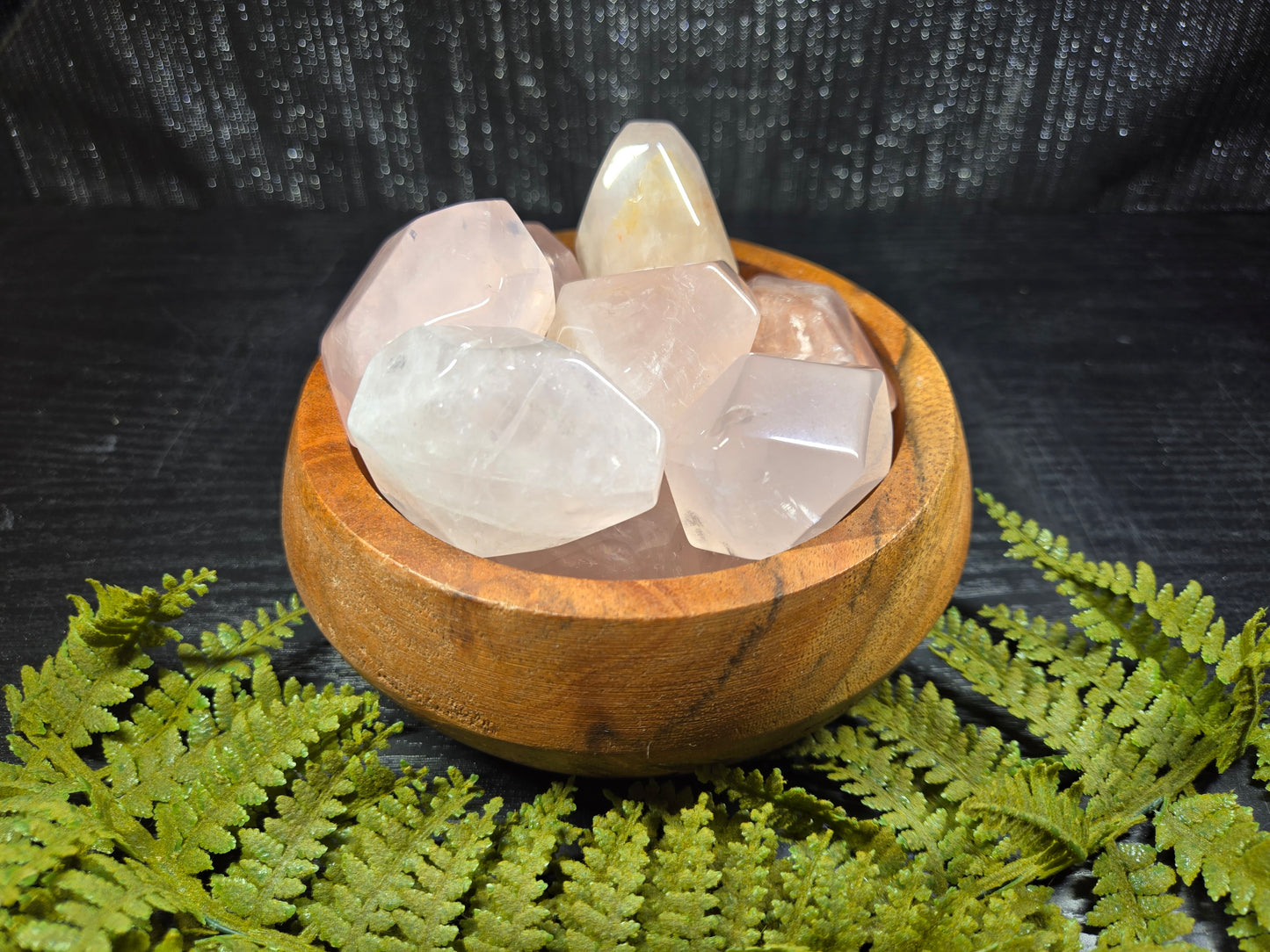 Rose Quartz "Gushers" Freeforms (Gem quality)
