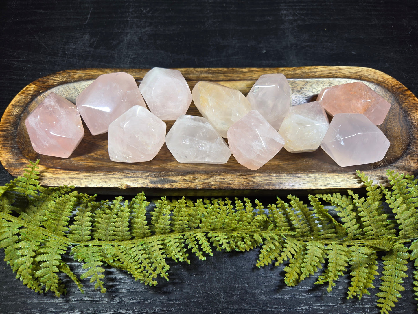Rose Quartz "Gushers" Freeforms (Gem quality)