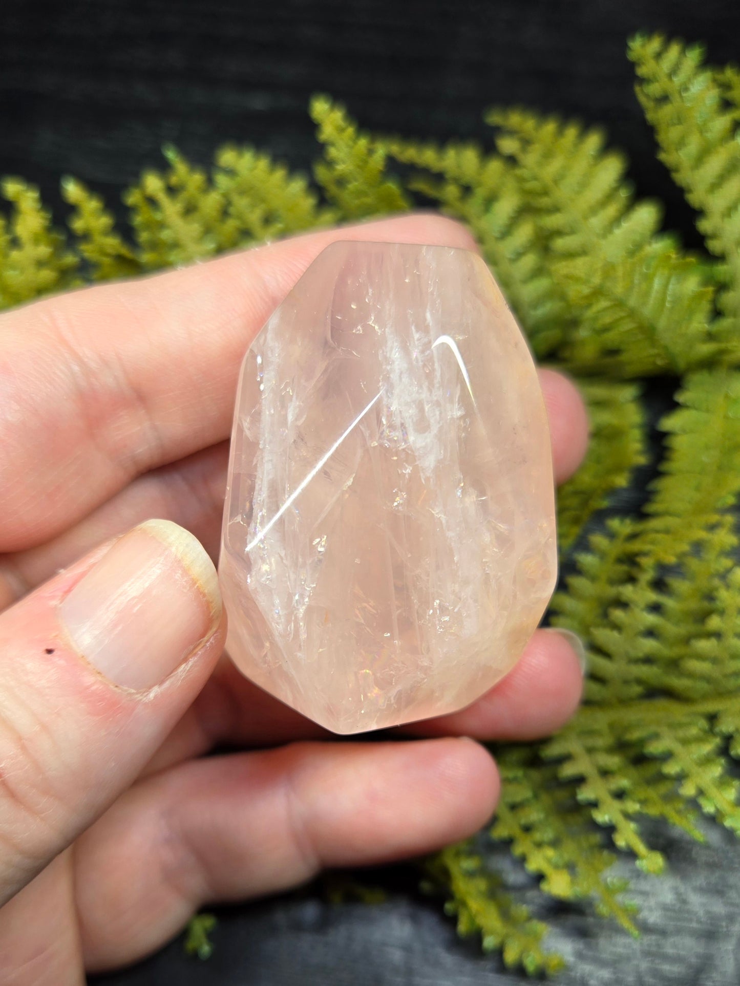 Rose Quartz "Gushers" Freeforms (Gem quality)