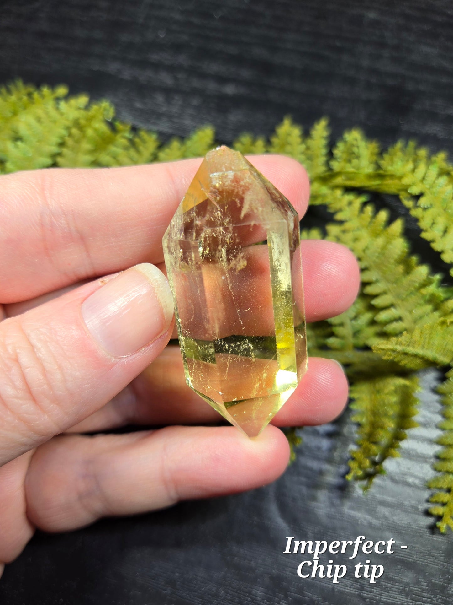 Citrine Double Terminated Points (DTs)