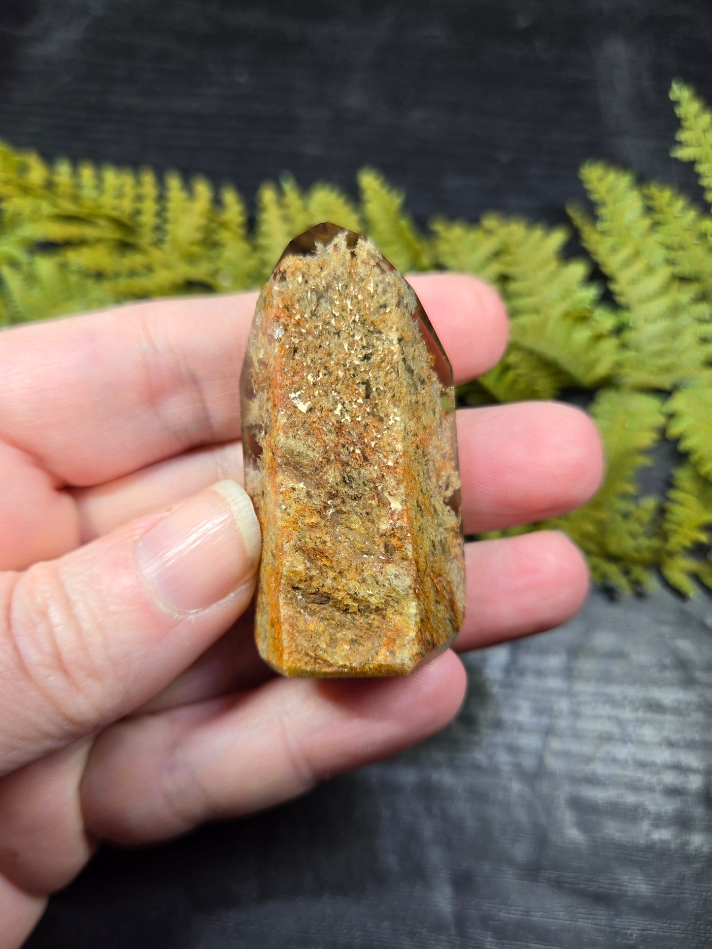 Lodolite / Garden Quartz Small Tower