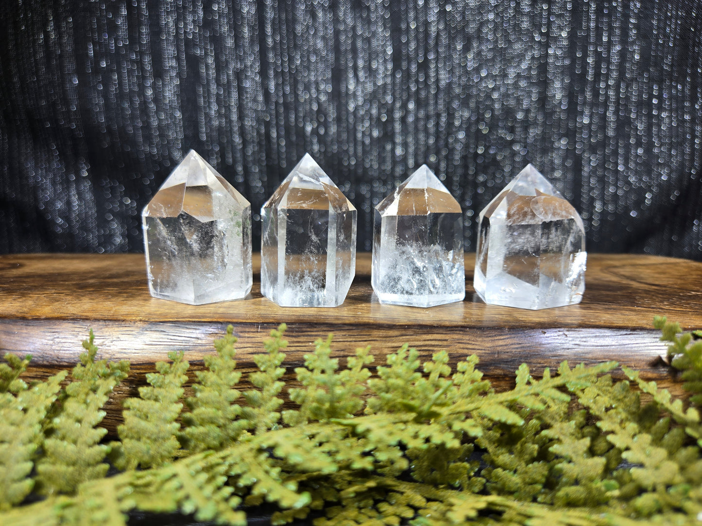 Mini Ultra Clear Quartz Towers