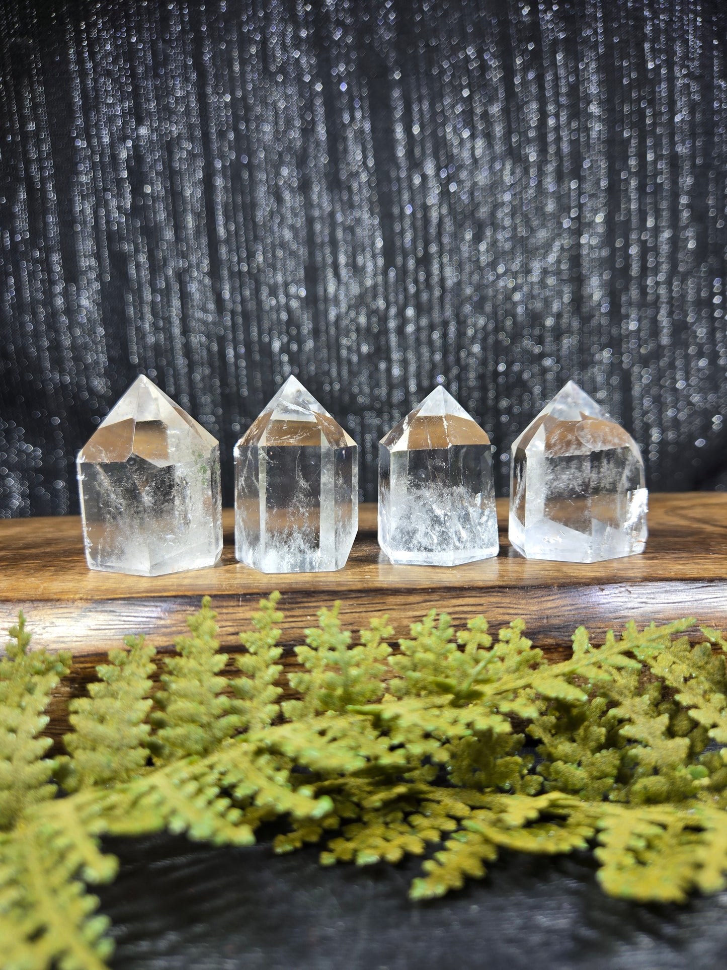 Mini Ultra Clear Quartz Towers