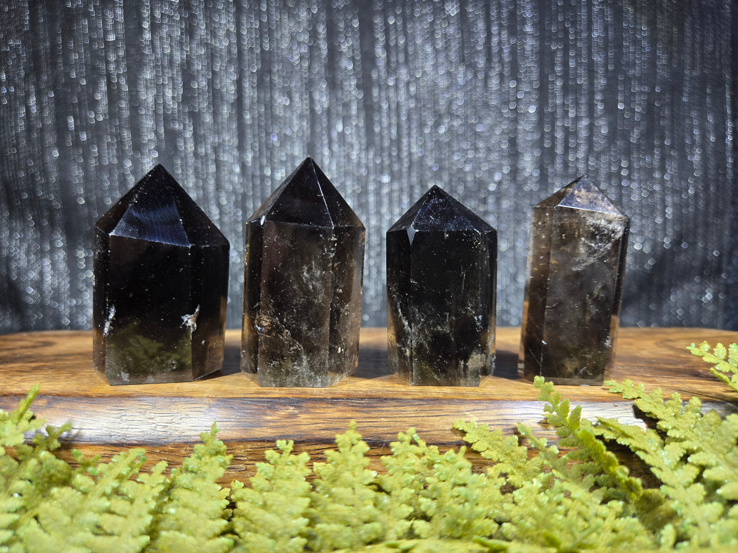 Smokey Quartz Towers