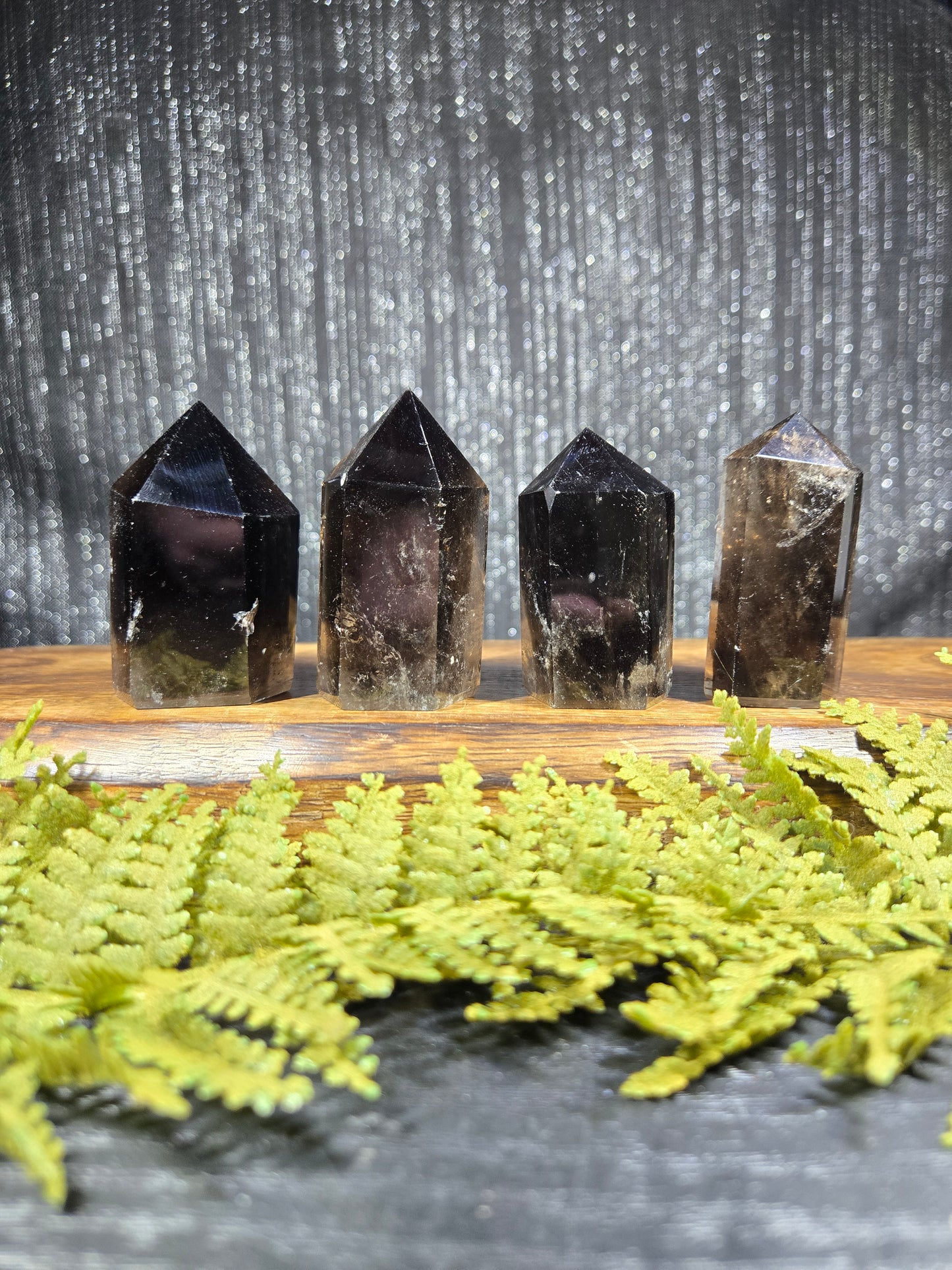 Smokey Quartz Towers