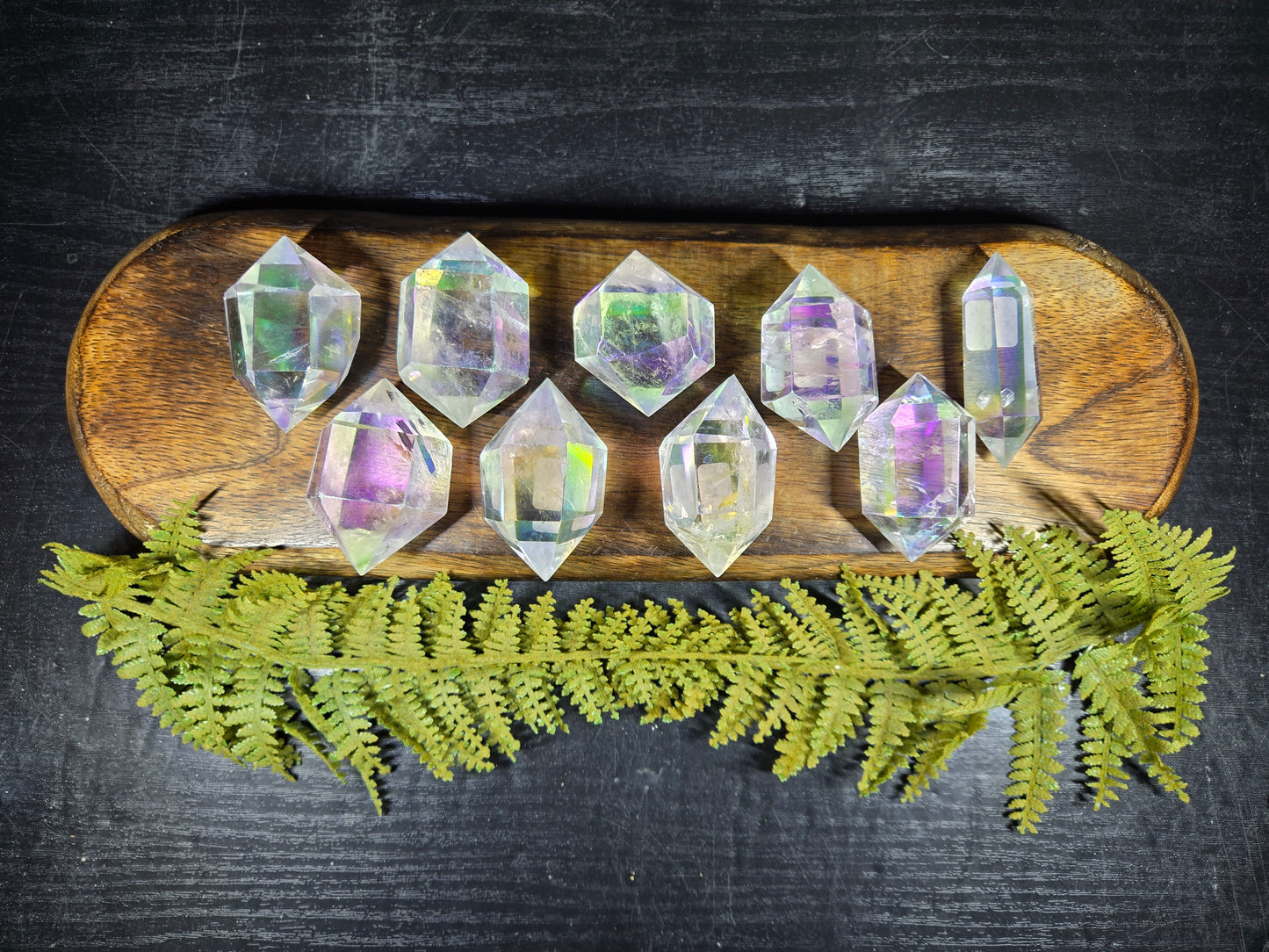Aura Quartz Small Double Terminated Points (DTs)