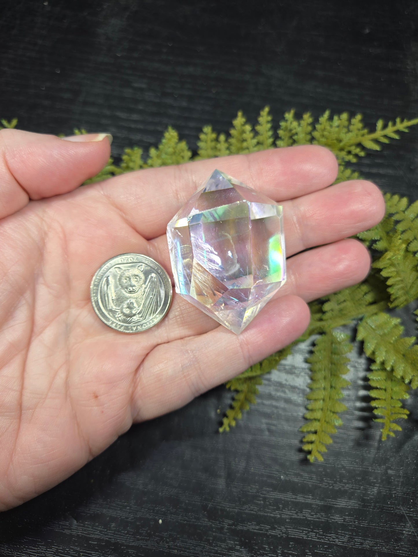 Aura Quartz Small Double Terminated Points (DTs)