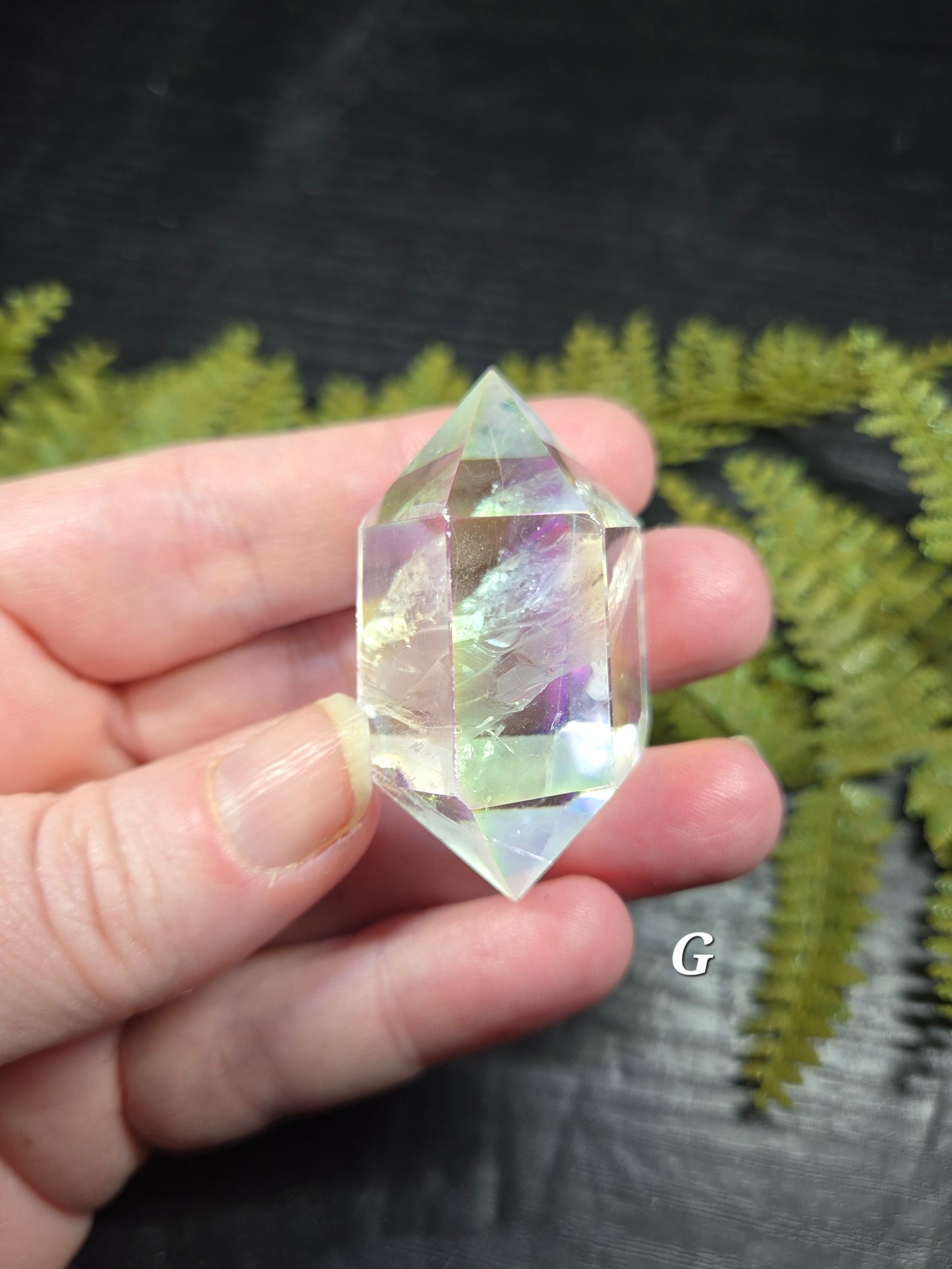 Aura Quartz Small Double Terminated Points (DTs)