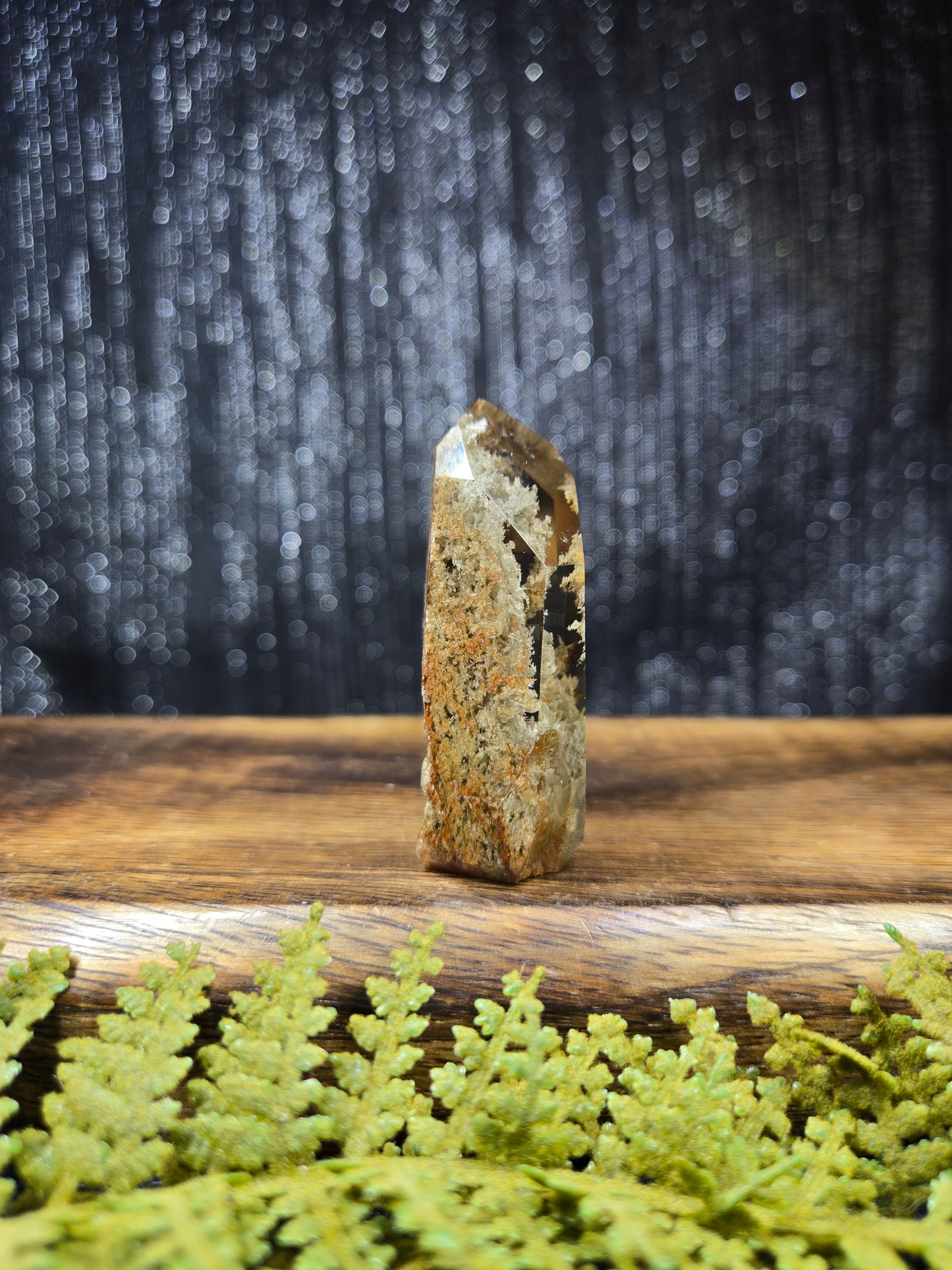 Lodolite / Garden Quartz Small Tower
