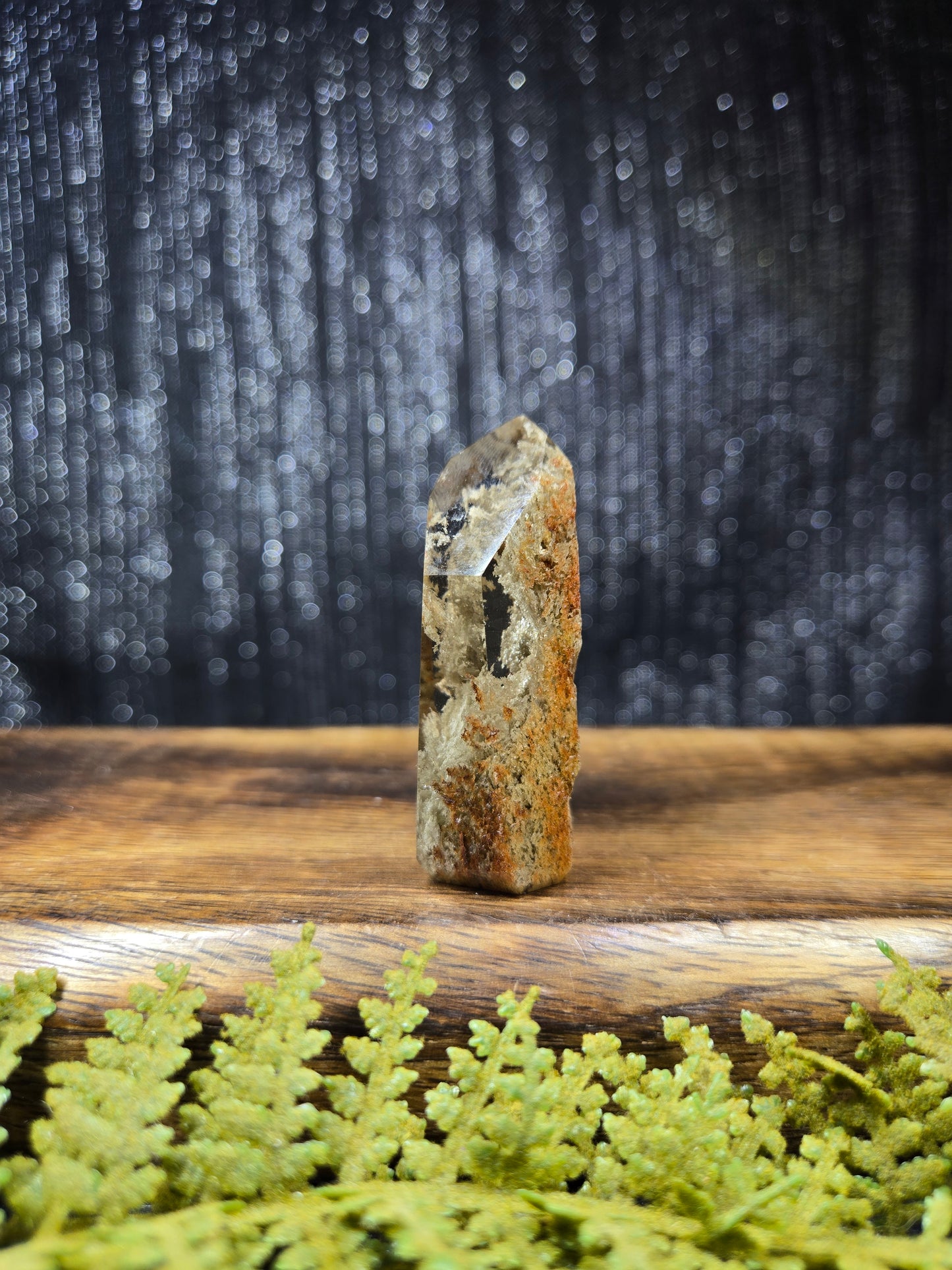 Lodolite / Garden Quartz Small Tower