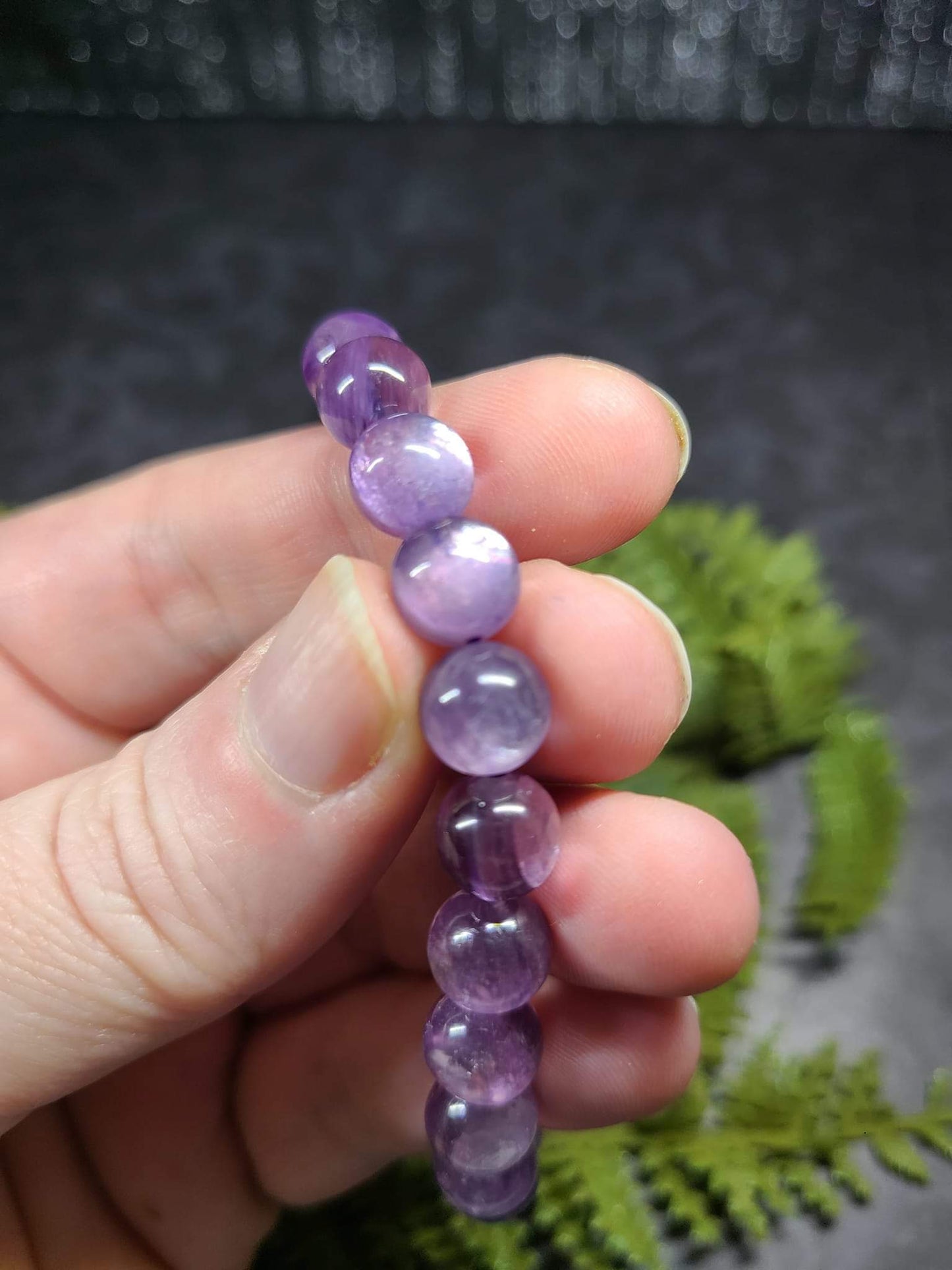 Gem Lepidolite Bracelets
