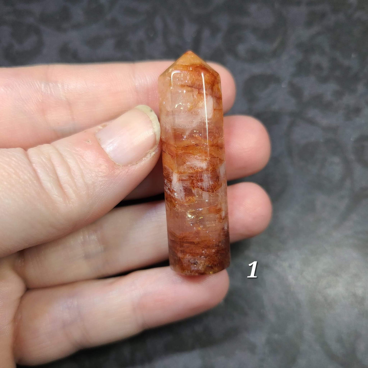 Fire Quartz (Hematite Included) Mini Towers