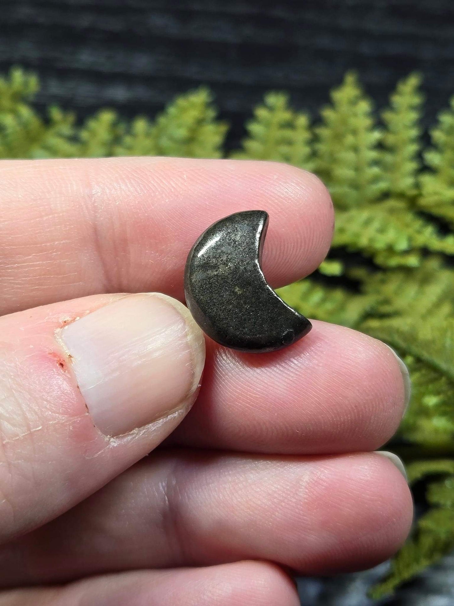 Iridescent (Rainbow) Pyrite Stars or Moons