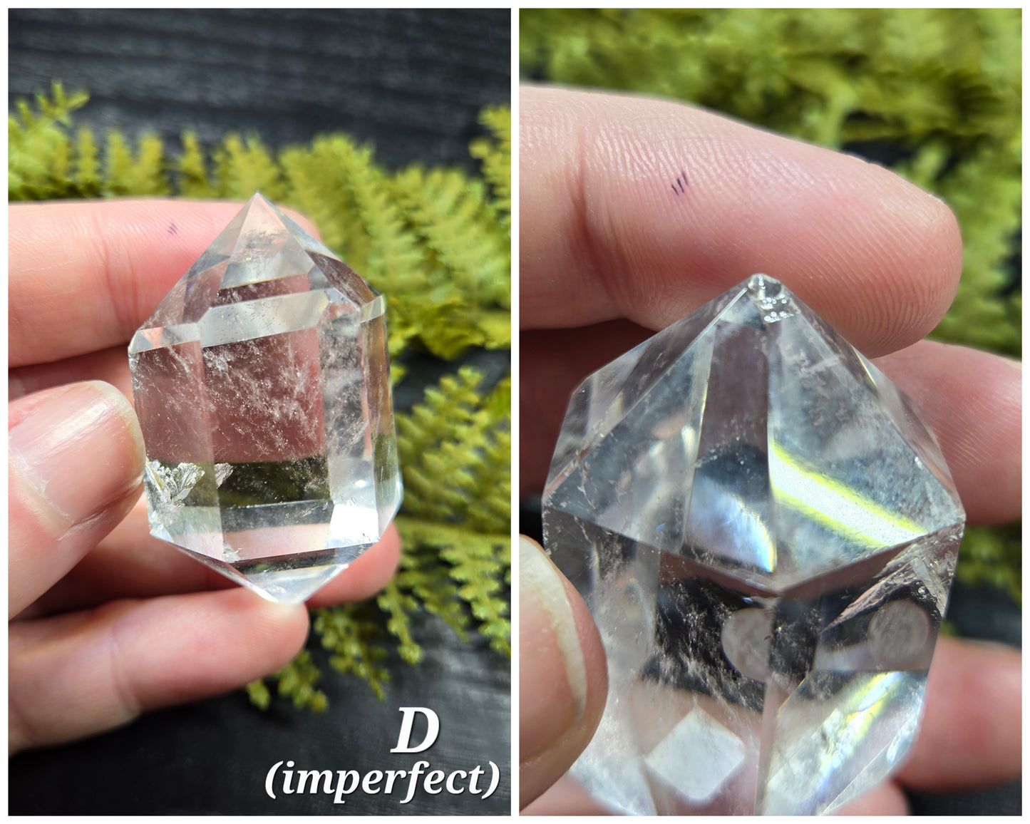 Brazilian Quartz Small Double Terminated Points (DTs)