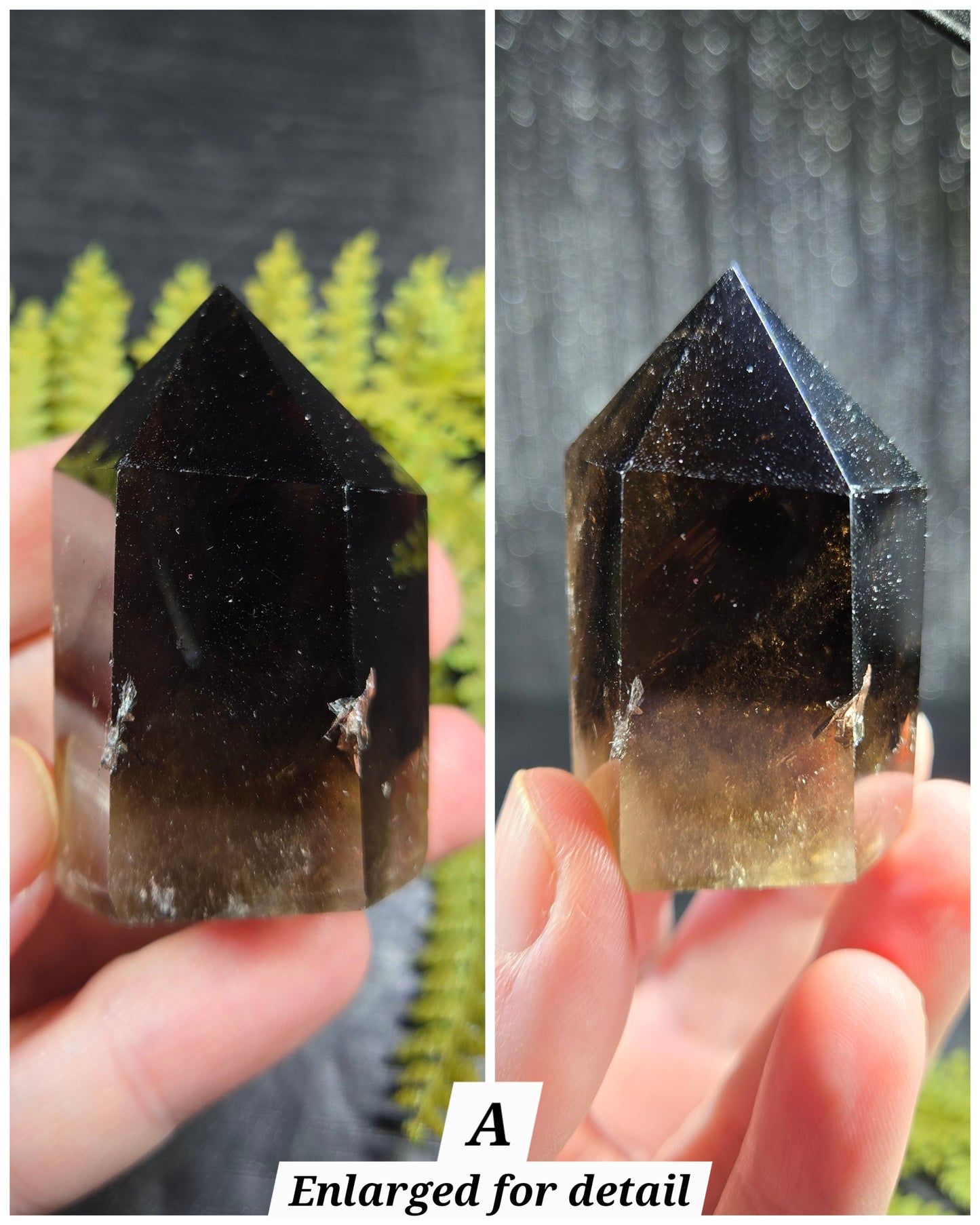 Smokey Quartz Towers