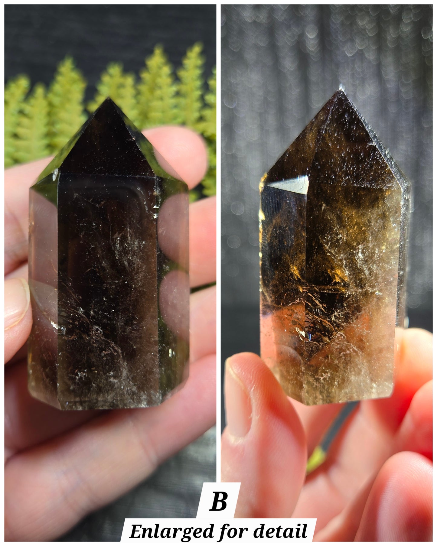 Smokey Quartz Towers