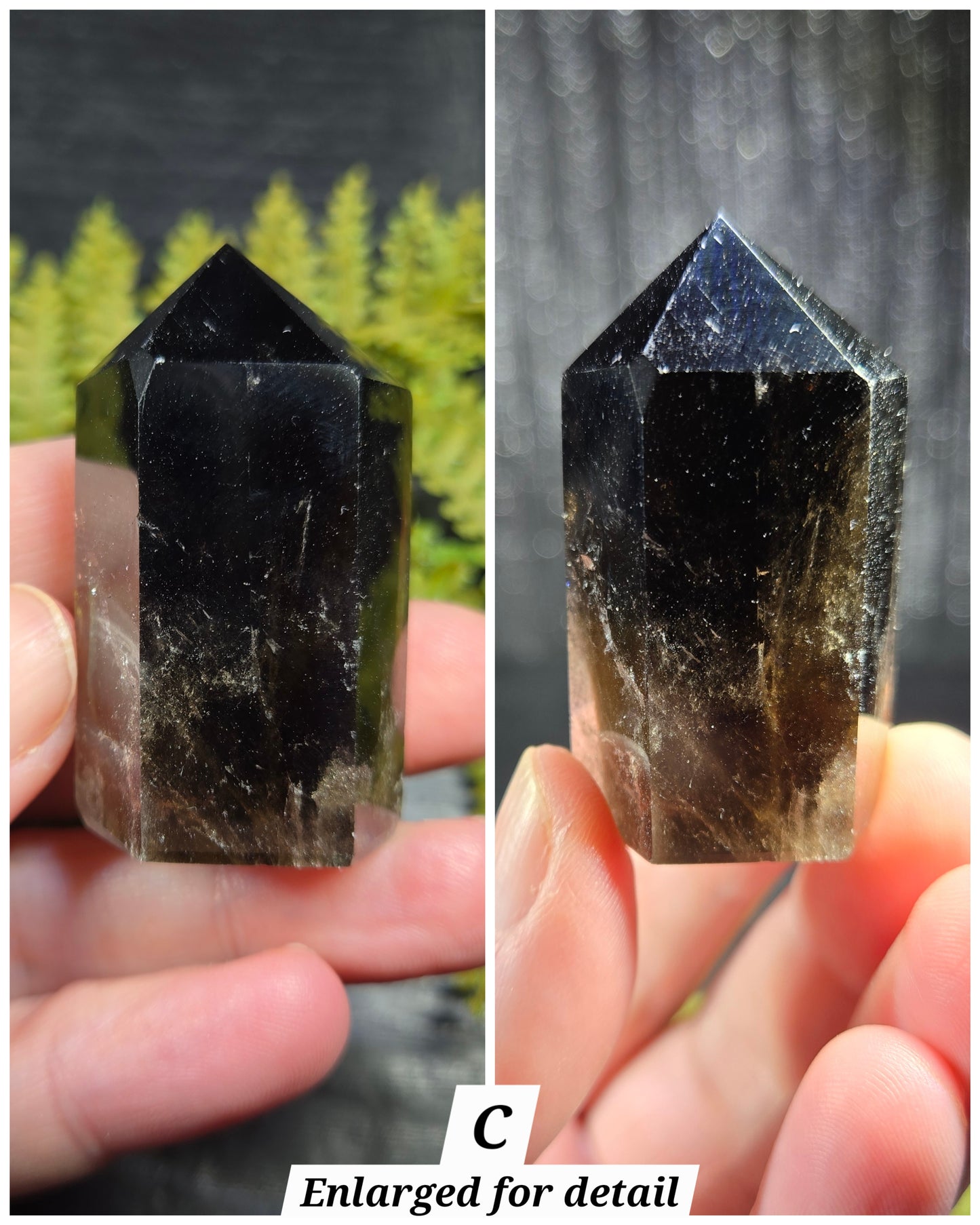 Smokey Quartz Towers