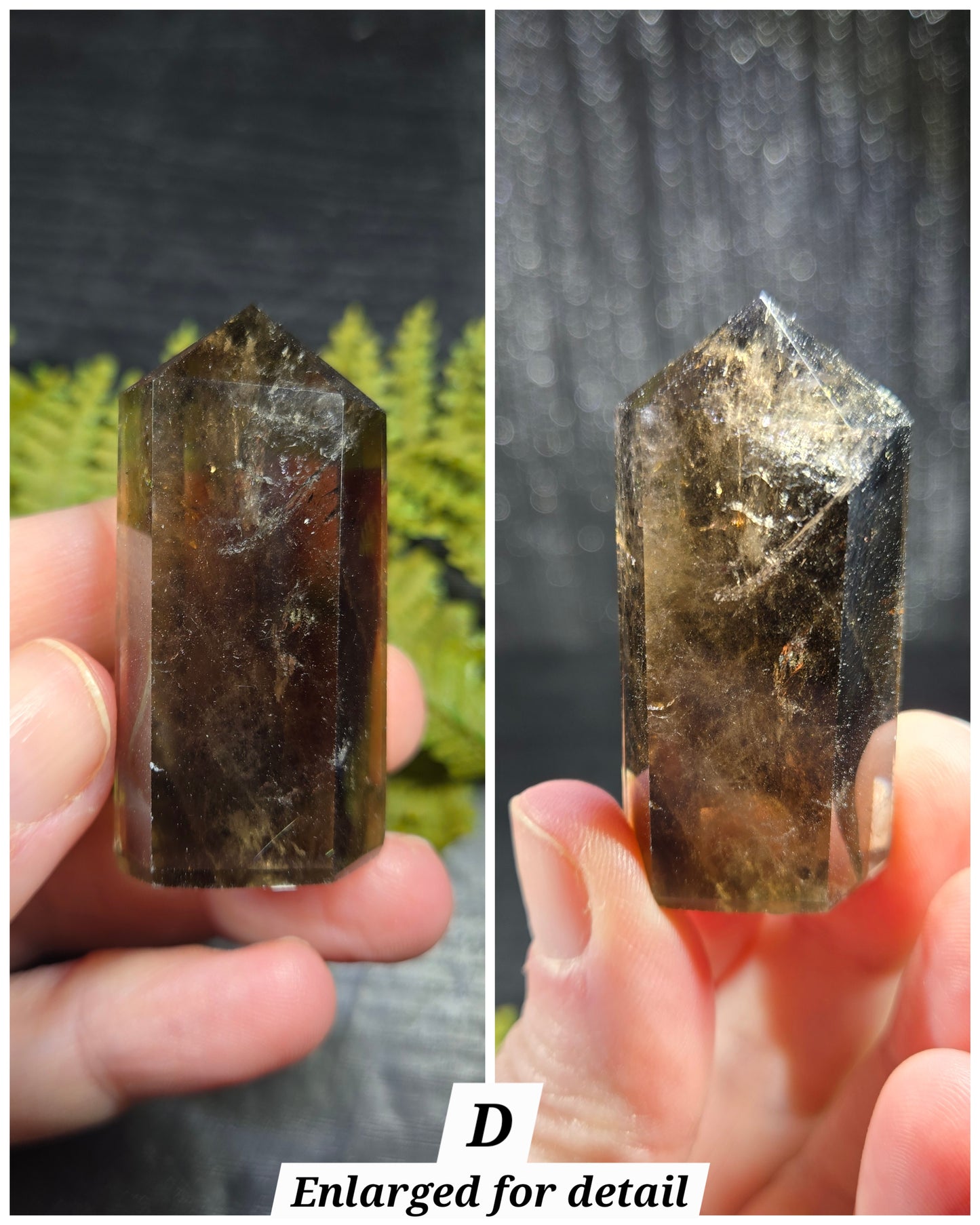 Smokey Quartz Towers