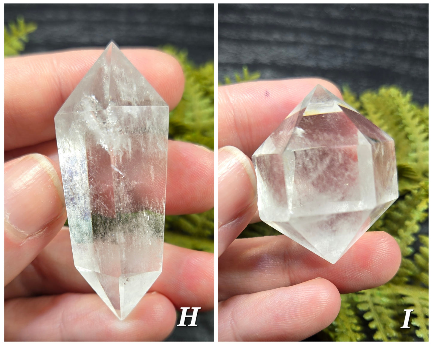Brazilian Quartz Small Double Terminated Points (DTs)