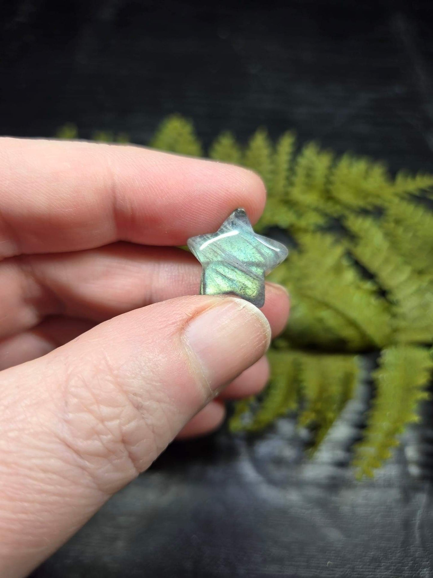 Labradorite Mini Moon, Heart or Star
