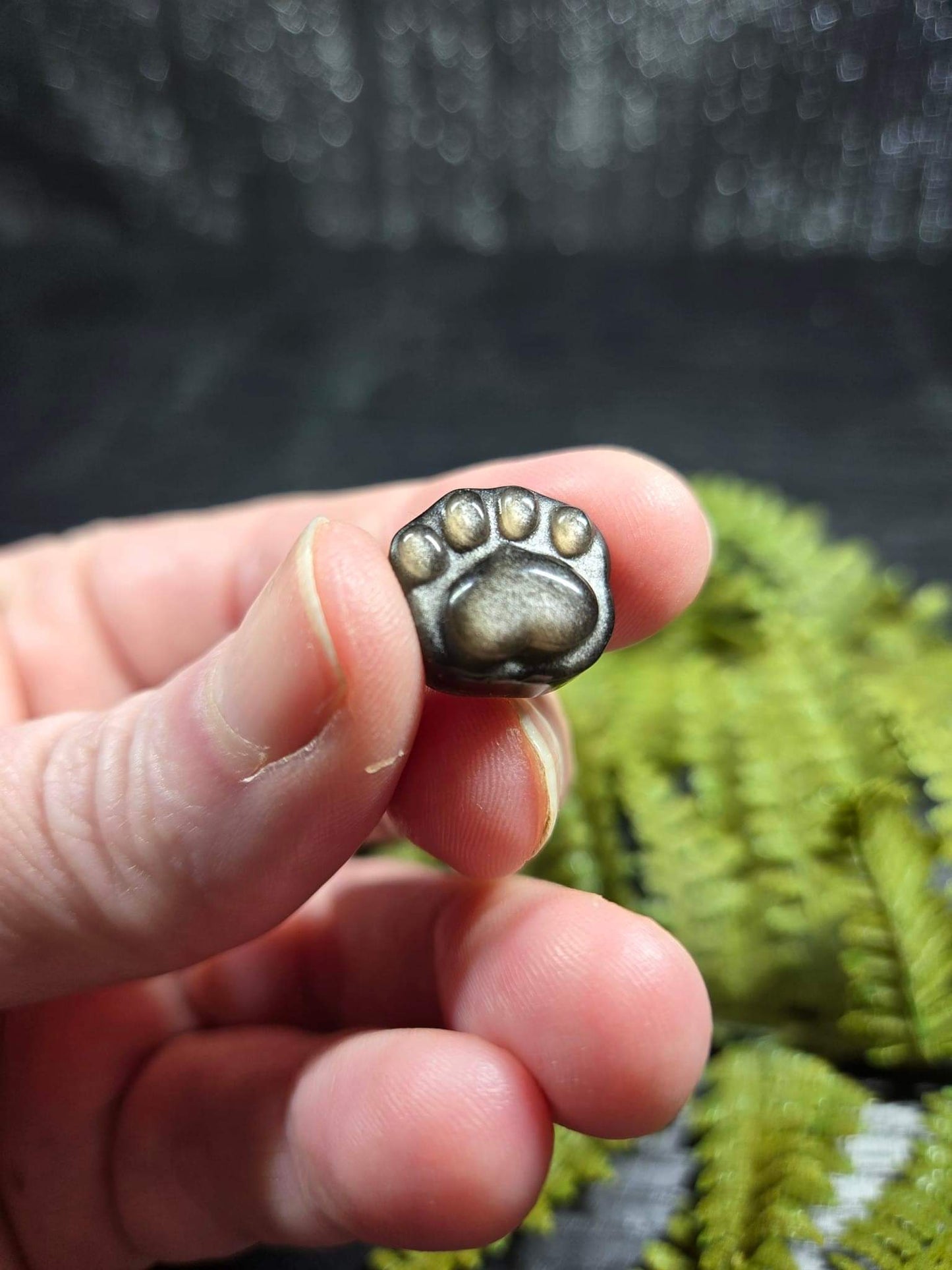 Tiny Paw Print Carvings