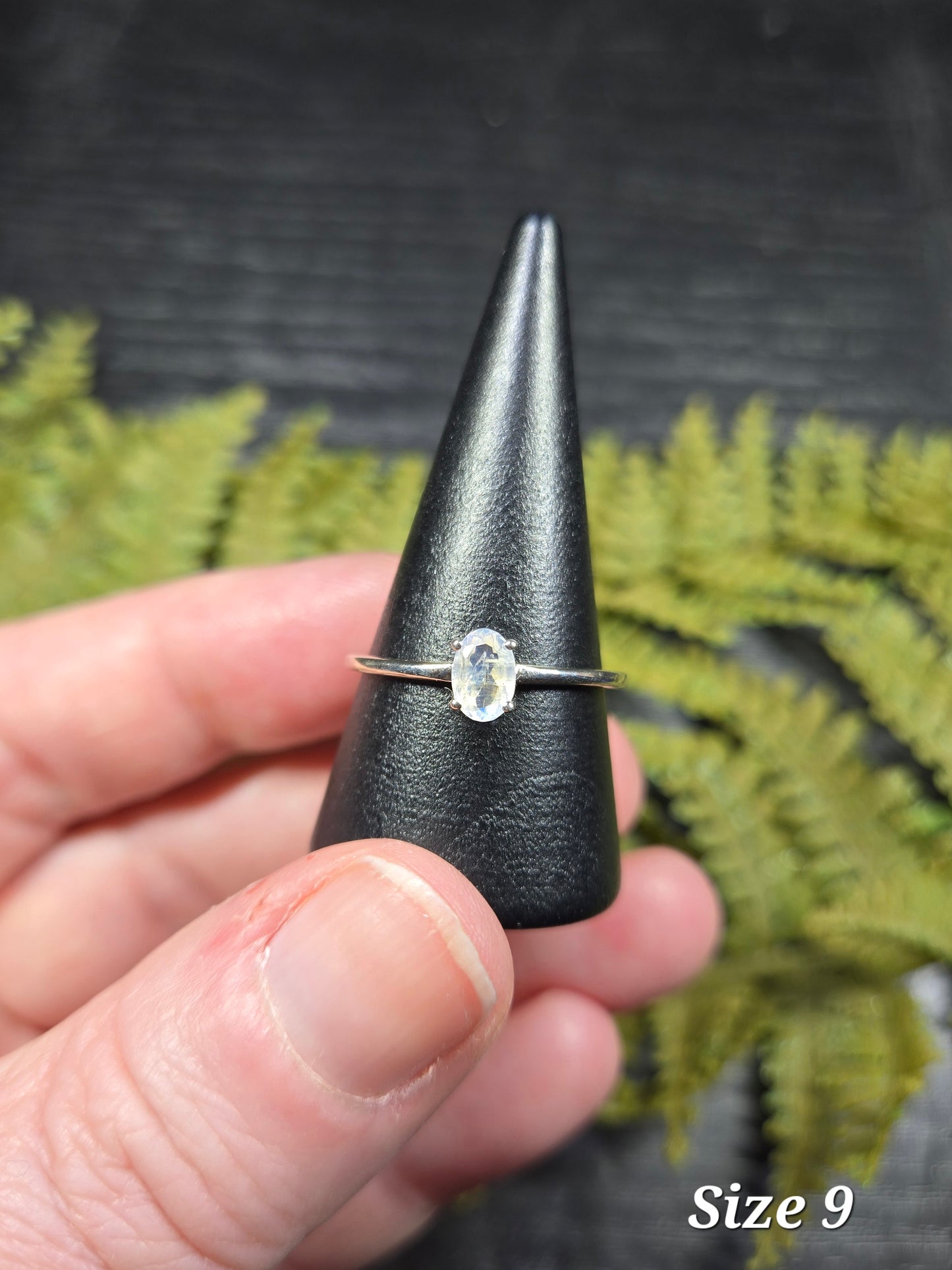 Moonstone Sterling Silver Rings