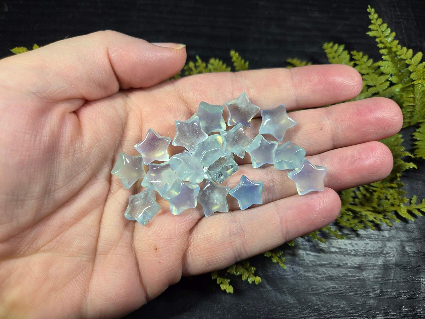 Aquamarine Tiny Stars