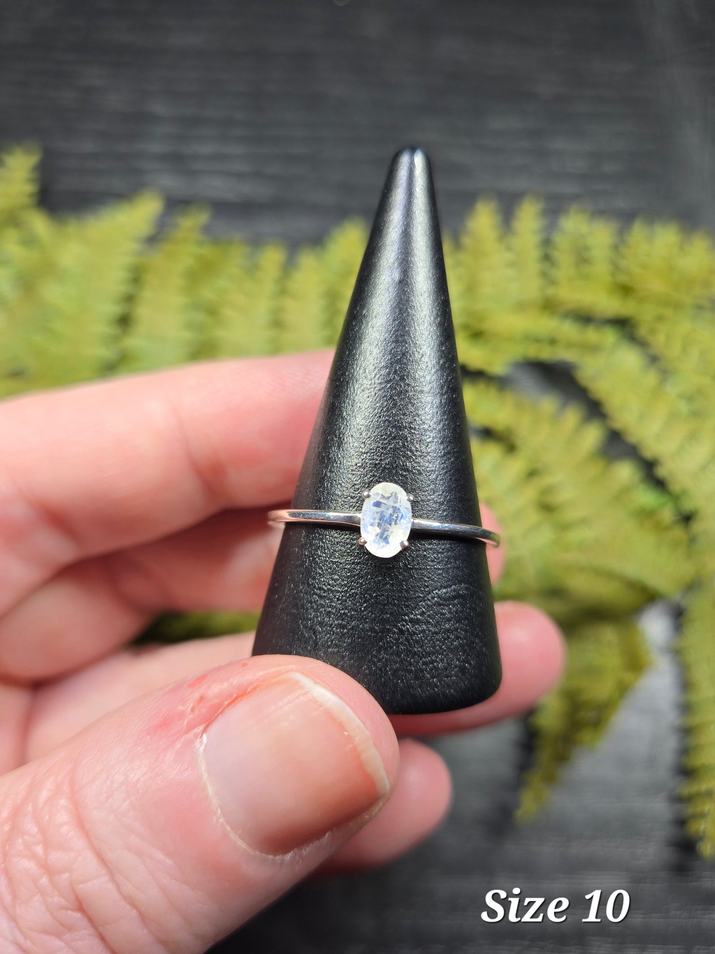 Moonstone Sterling Silver Rings