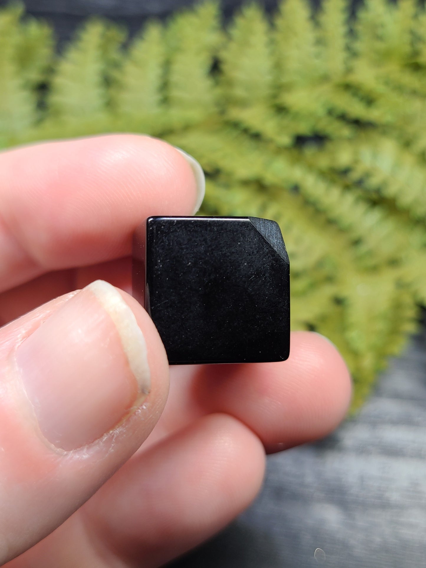Black Obsidian "Floating" Mini Cubes