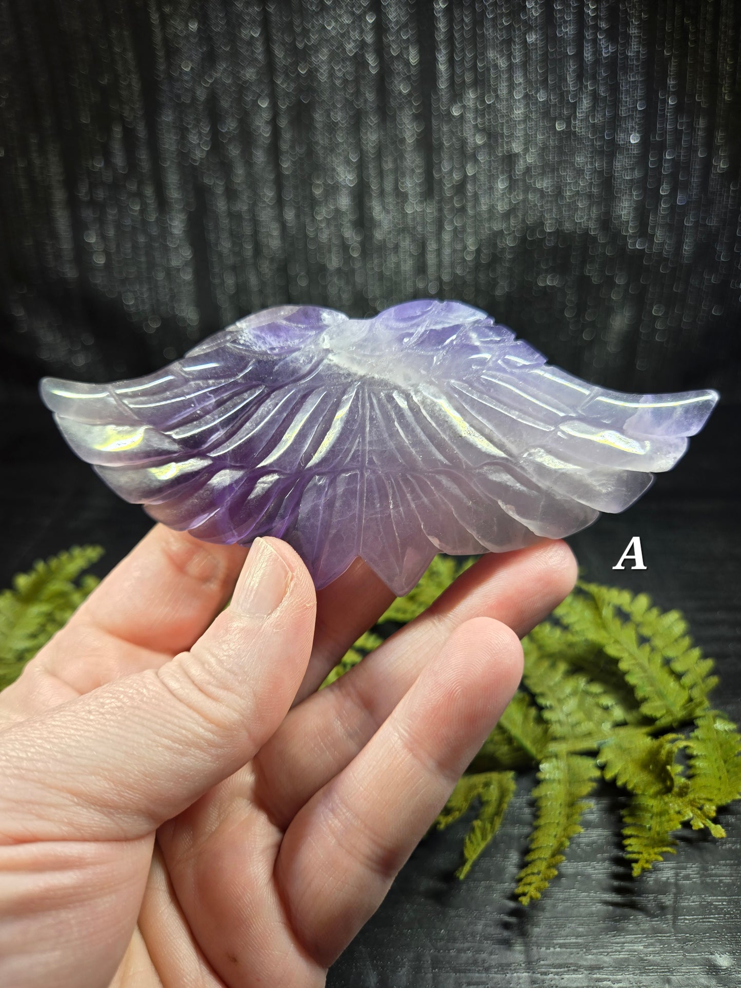 Large Fluorite Wings