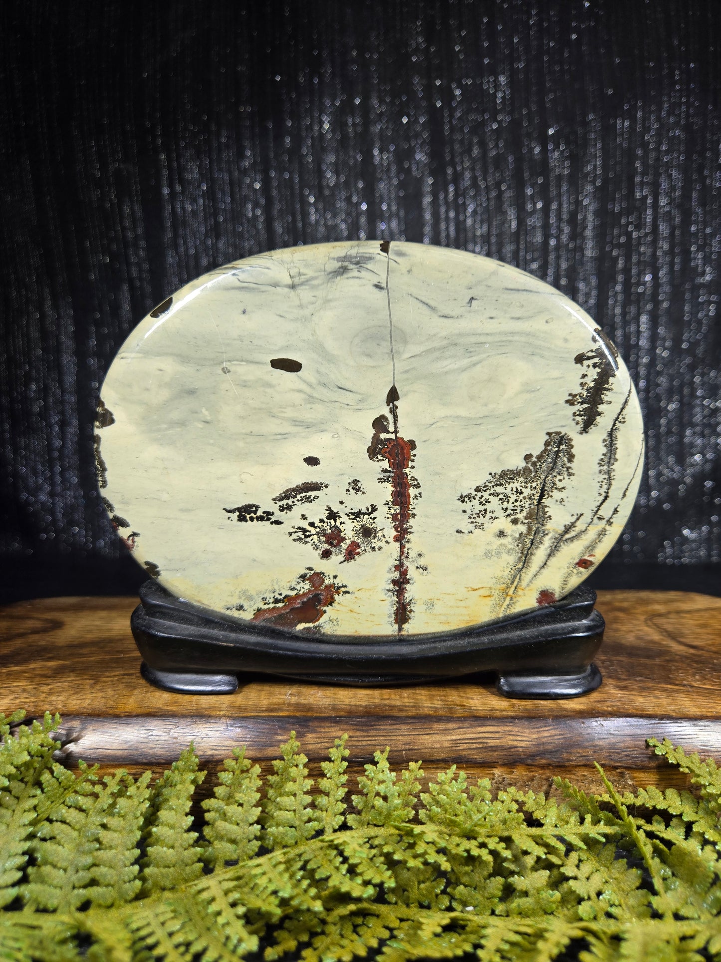 Picture Jasper with Custom Stand