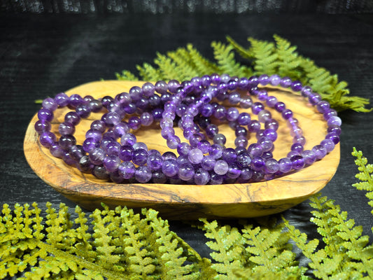 Amethyst Bracelets - 6mm