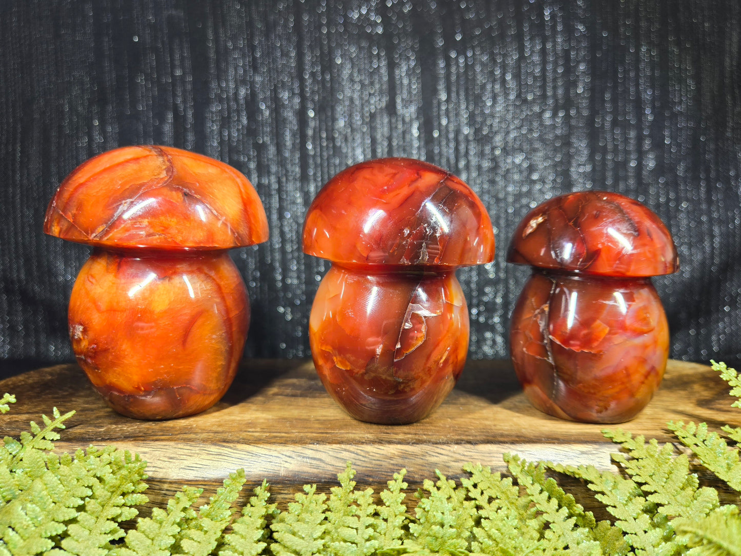 Carnelian Mushrooms