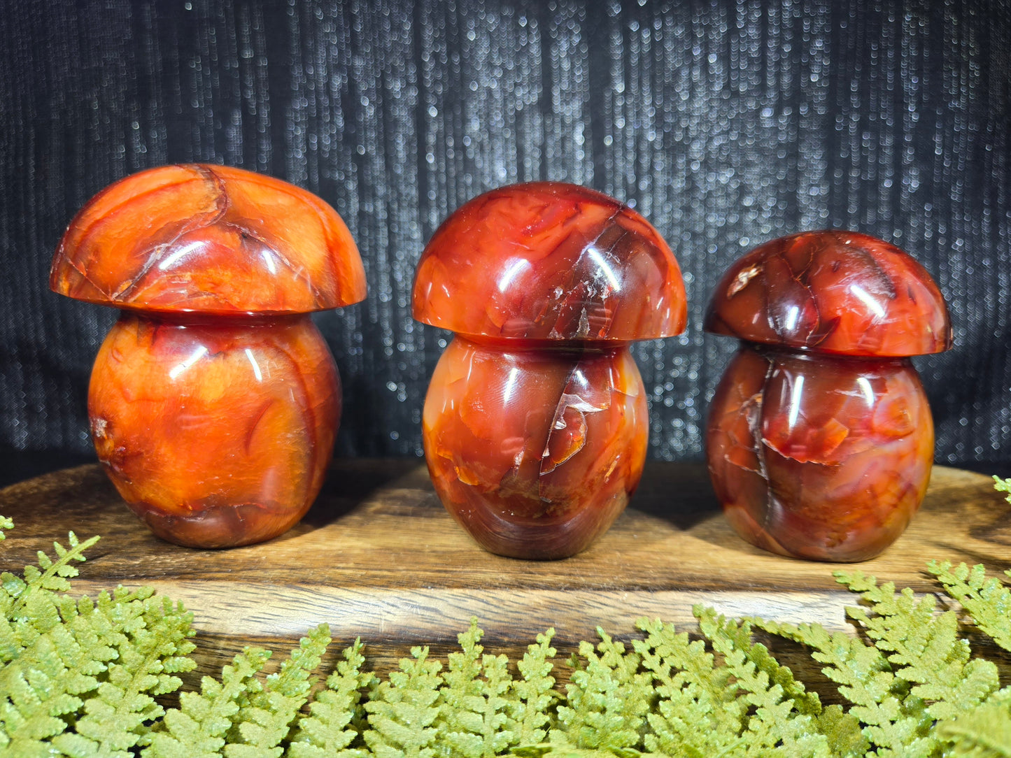 Carnelian Mushrooms