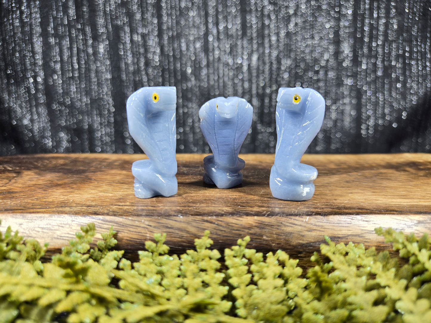 Angelite Cobra Small Carvings