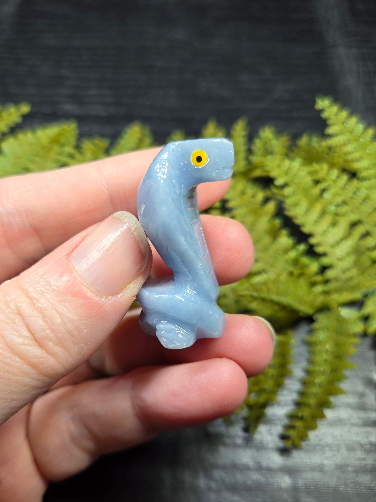 Angelite Cobra Small Carvings