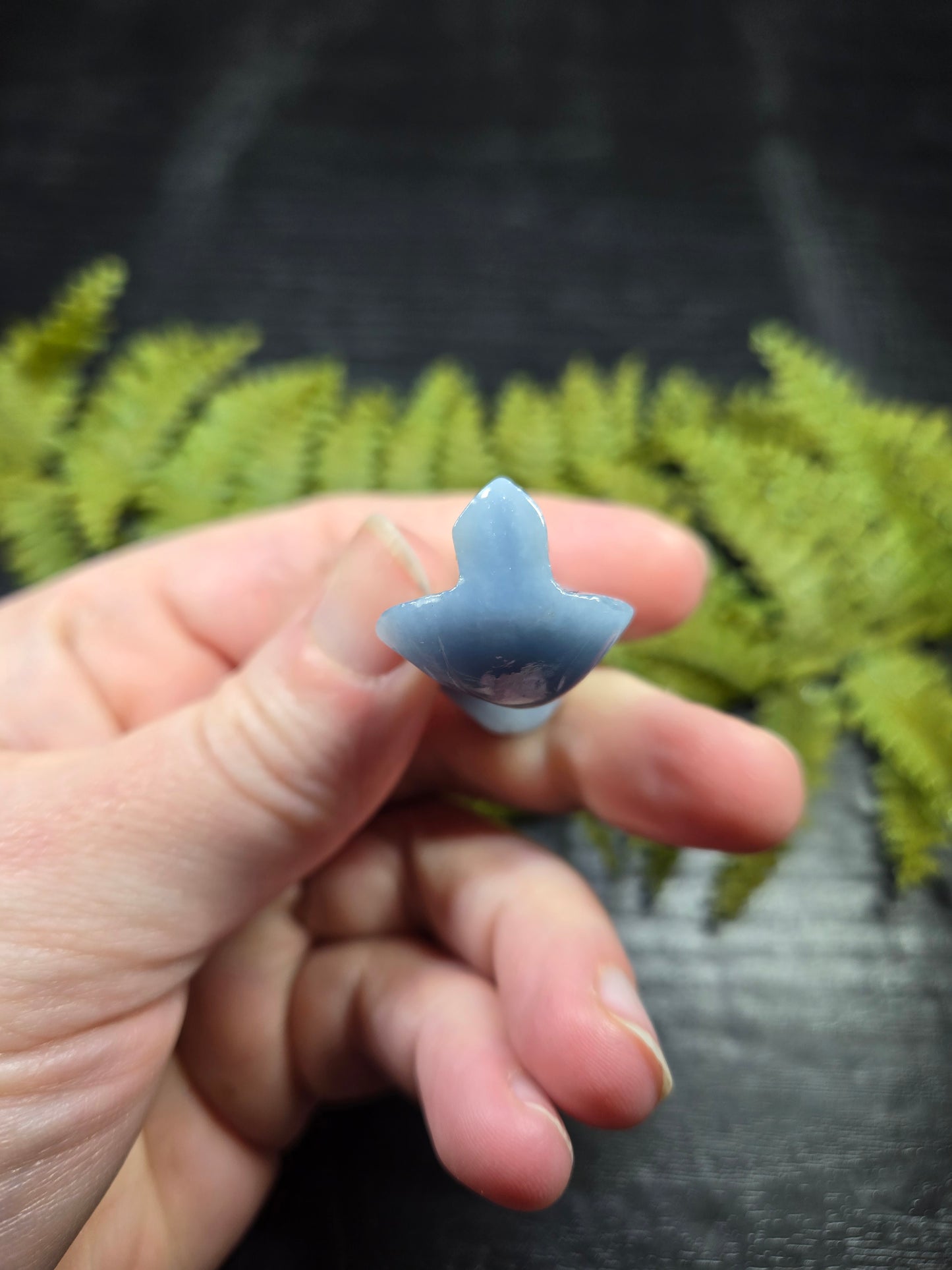 Angelite Cobra Small Carvings