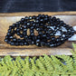 Black Obsidian Faceted Bracelet