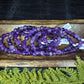 Faceted Amethyst Bracelet 8mm