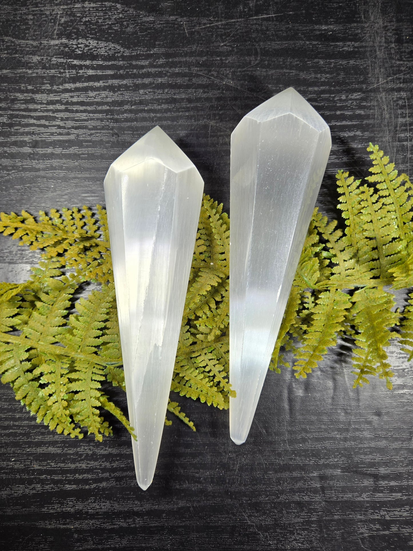 Selenite (satin spar) Vogel style Wands!