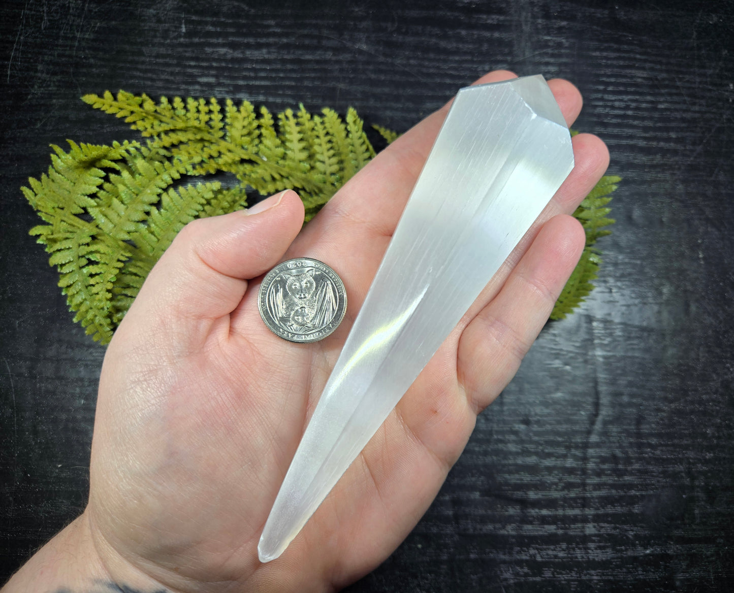 Selenite (satin spar) Vogel style Wands!