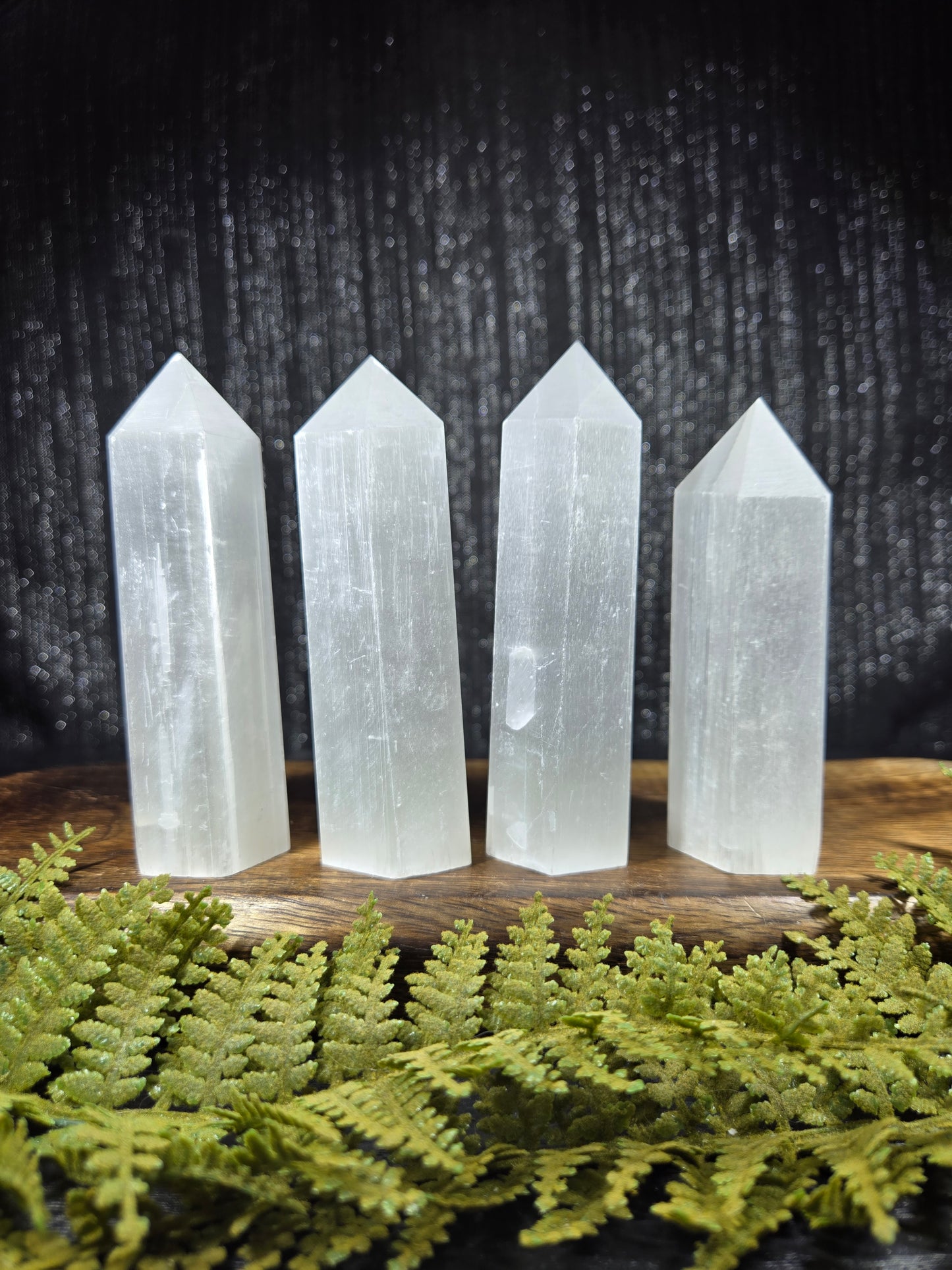 Selenite (Satin spar) Towers